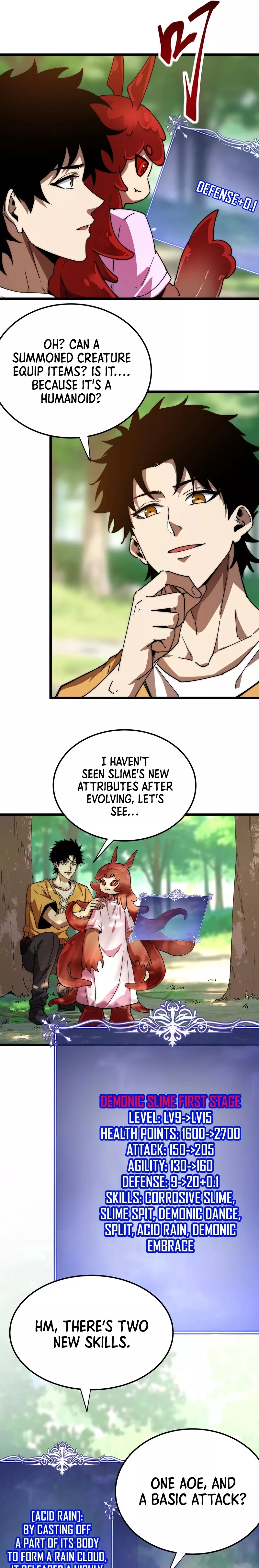 Zhàohuàn Èmó, Wǒ Jì Shì Shēnyuān Chapter 18 page 12 - 
