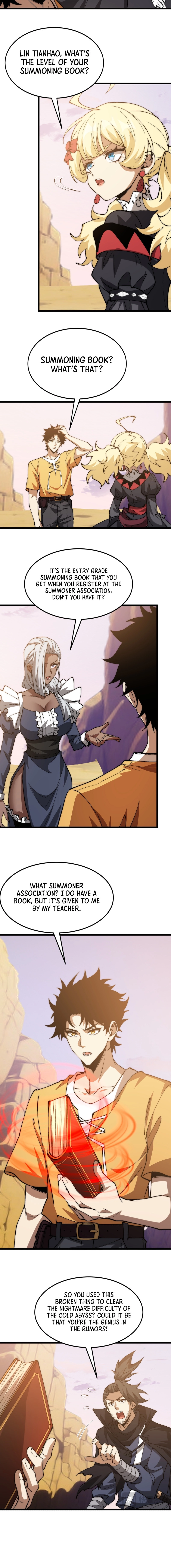 Zhàohuàn Èmó, Wǒ Jì Shì Shēnyuān Chapter 35 page 4 - 