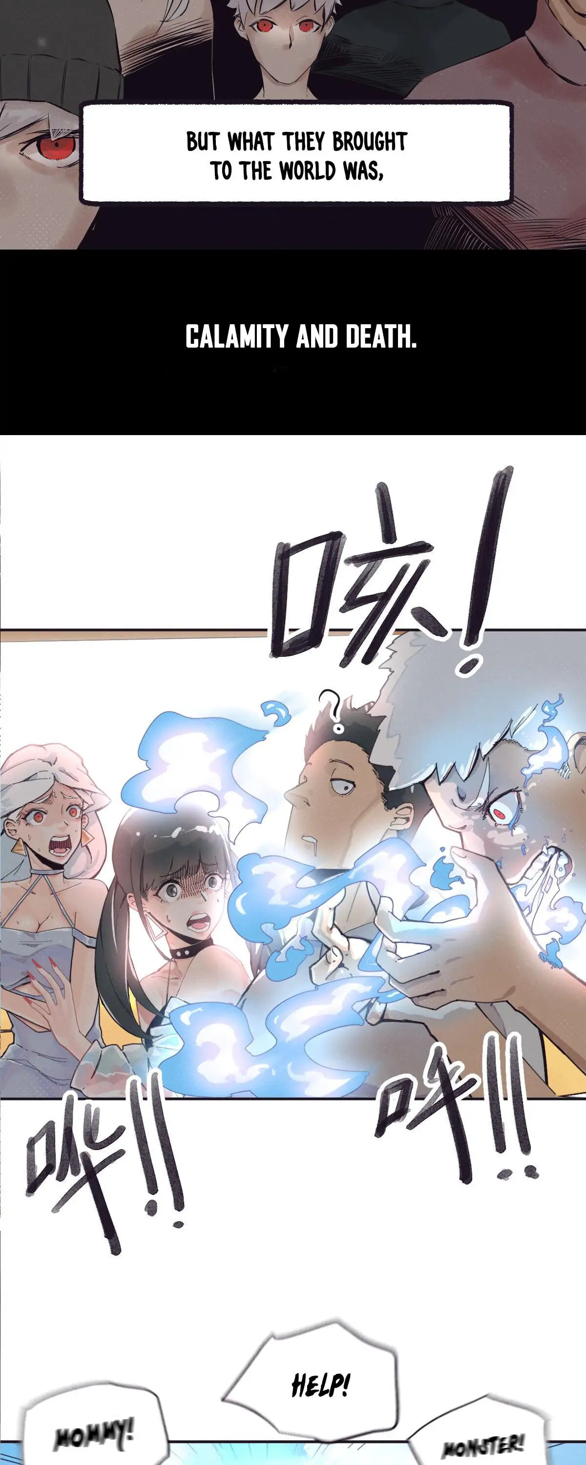 Zhiyou Chao Nengli Zhe Shou Shanghai De Shijie (Colored) Chapter 0.1 page 3 - 