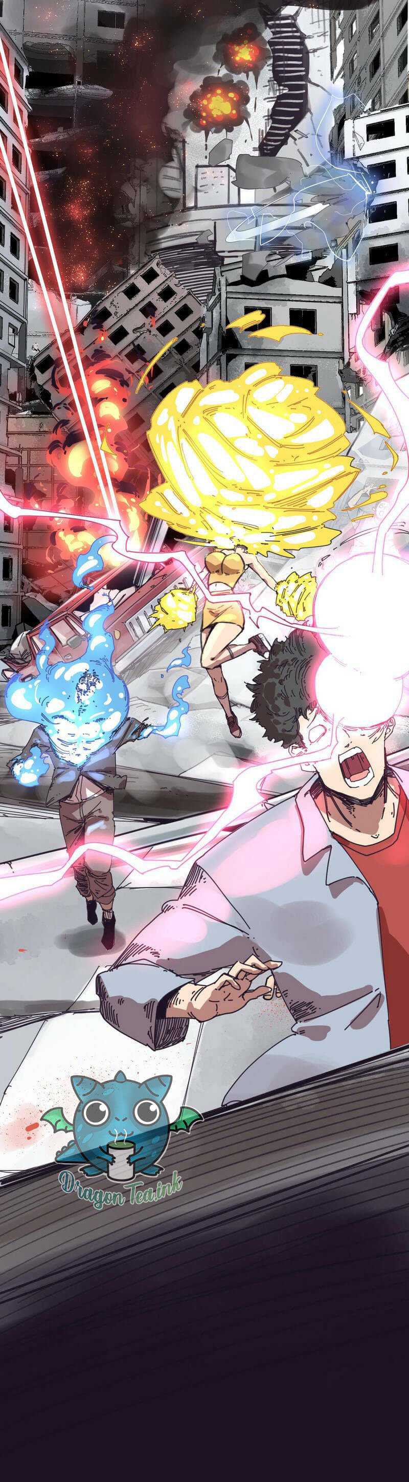 Zhiyou Chao Nengli Zhe Shou Shanghai De Shijie (Colored) Chapter 0.5 page 34 - 