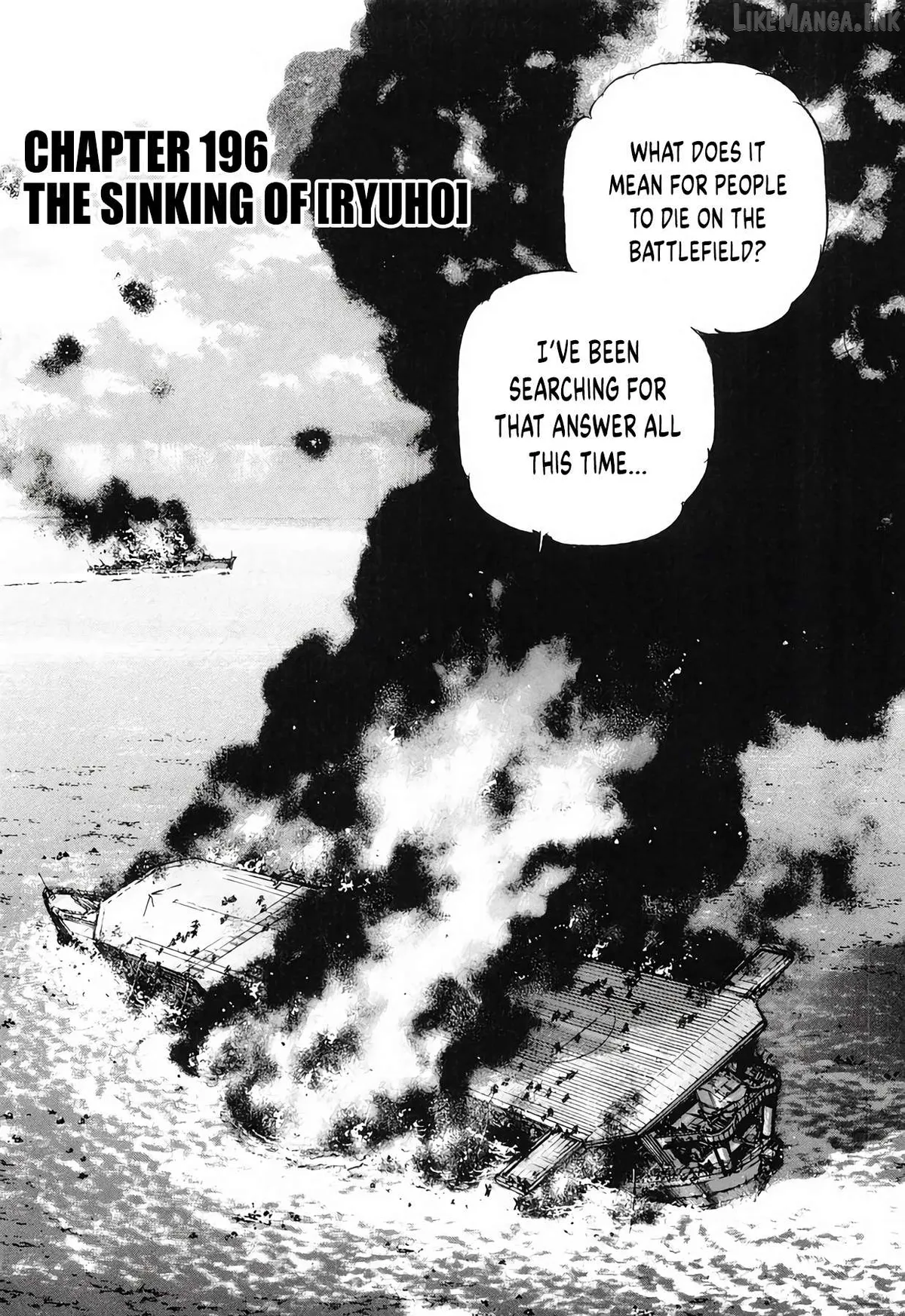 Zipang  Manga Chapter 196 page 1 - 