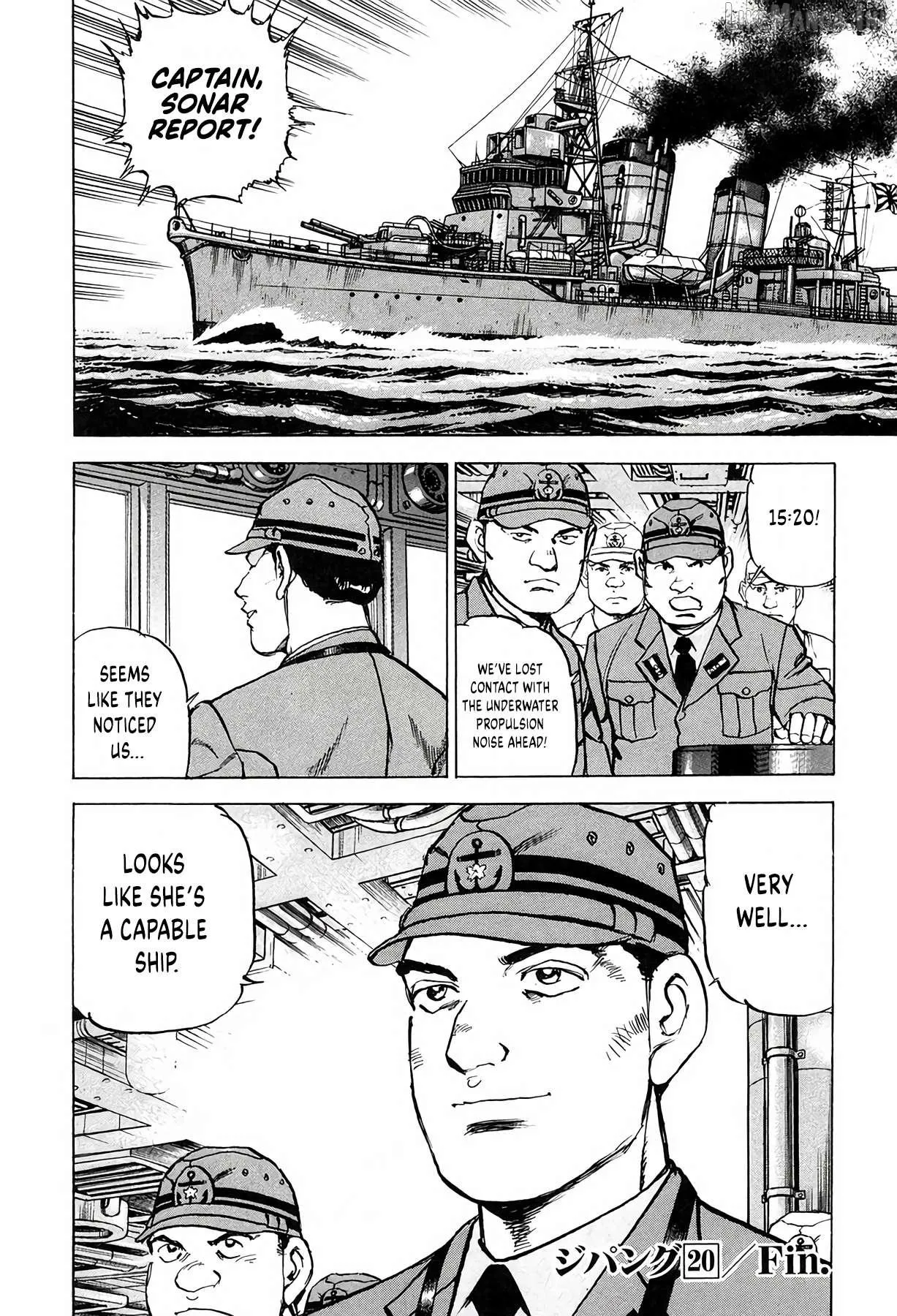 Zipang Chapter 215 page 20 - 