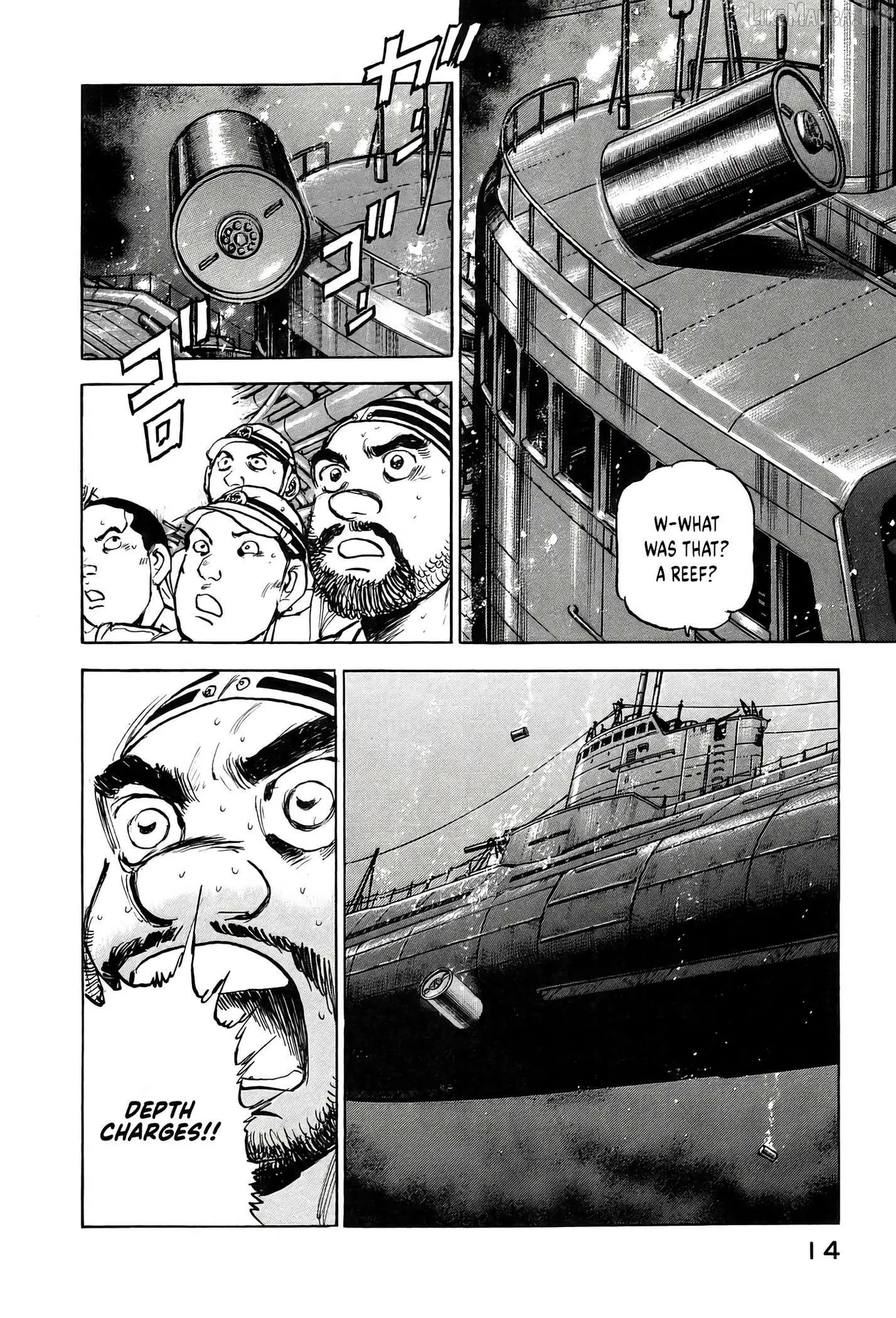 Zipang Chapter 216 page 14 - 
