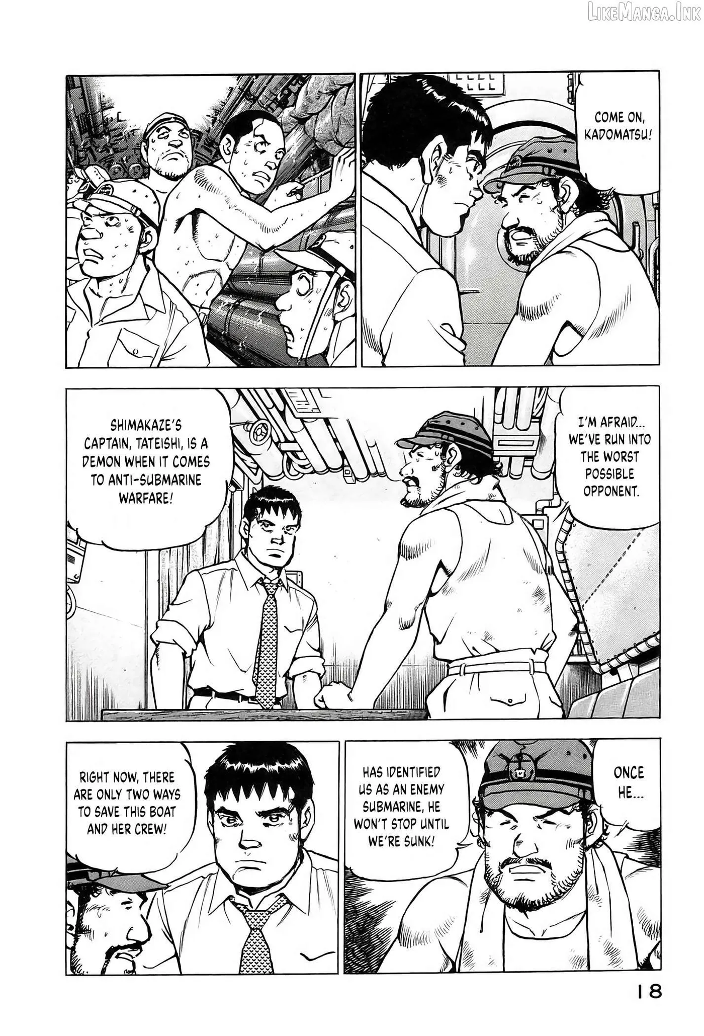 Zipang Chapter 216 page 18 - 