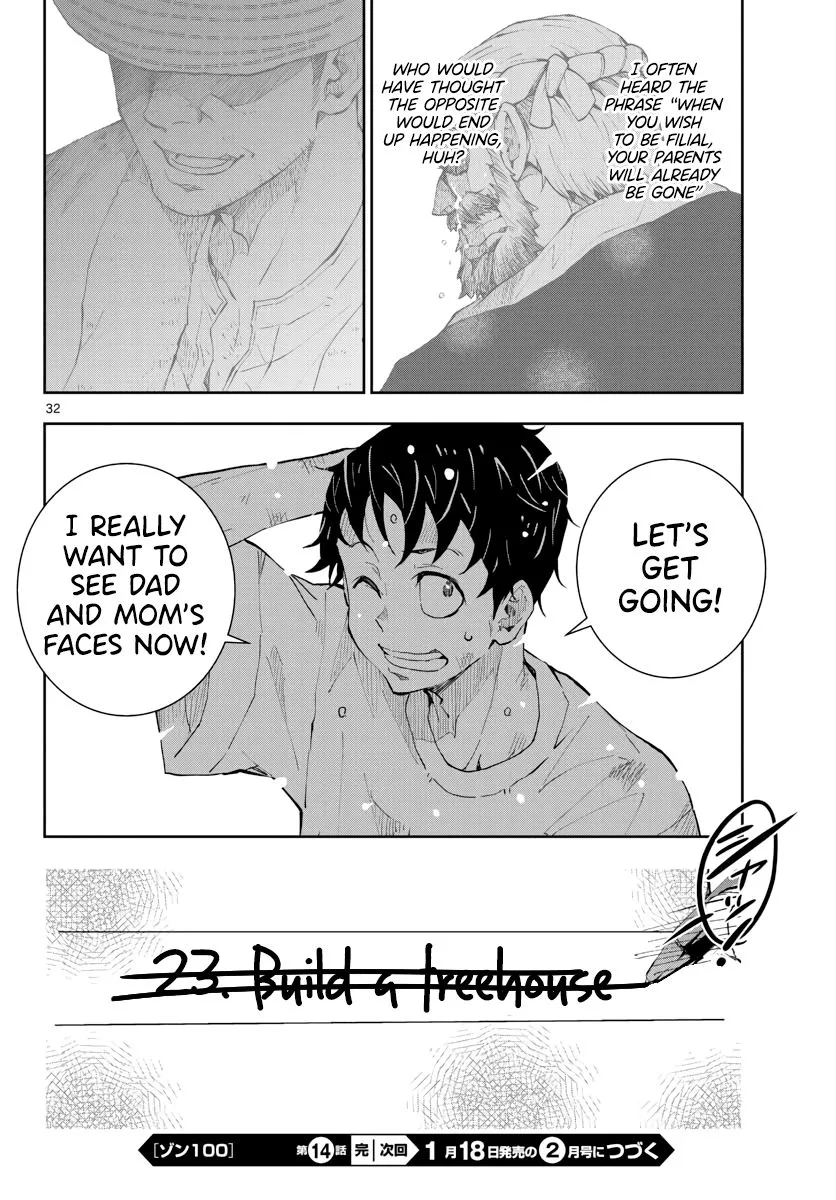 Zombie 100 ~Zombie ni Naru Made ni Shitai 100 no Koto~ Chapter 14 page 31 - 