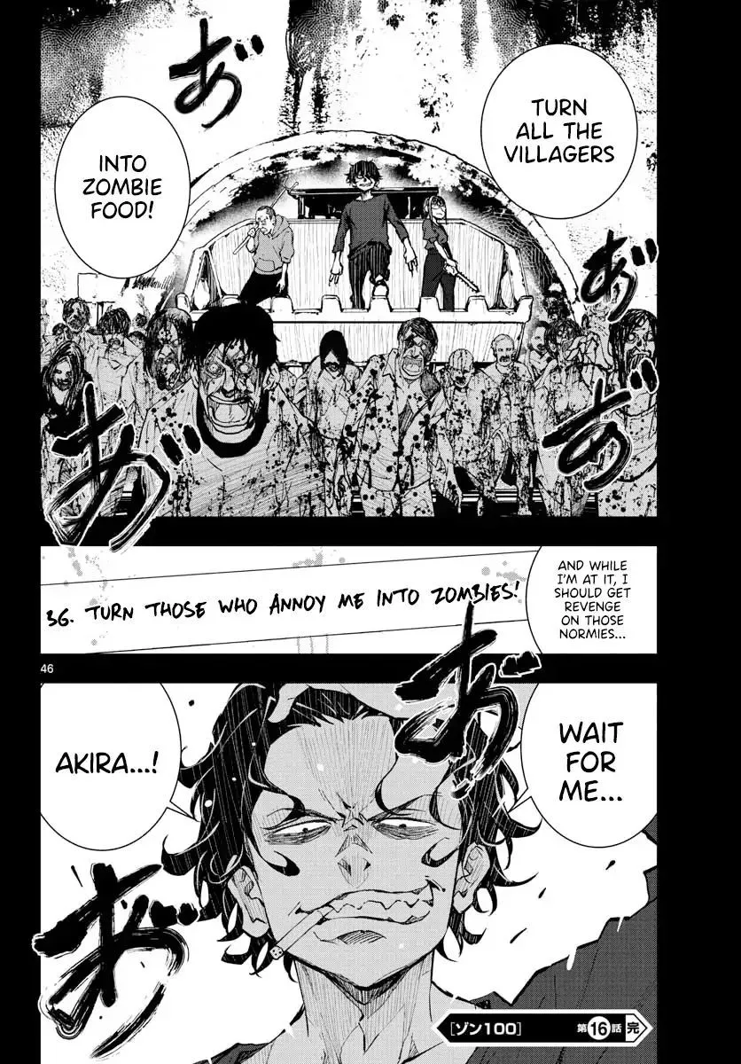 Zombie 100 ~Zombie ni Naru Made ni Shitai 100 no Koto~ Chapter 16 page 47 - 