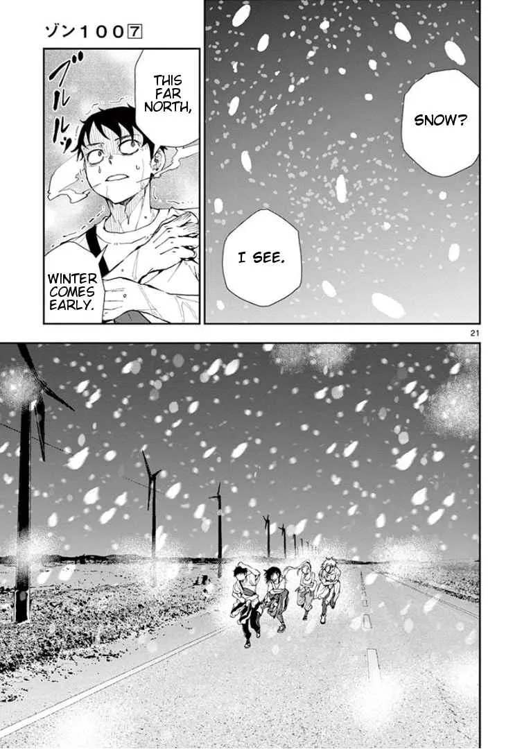 Zombie 100 ~Zombie ni Naru Made ni Shitai 100 no Koto~ Chapter 23 page 21 - 