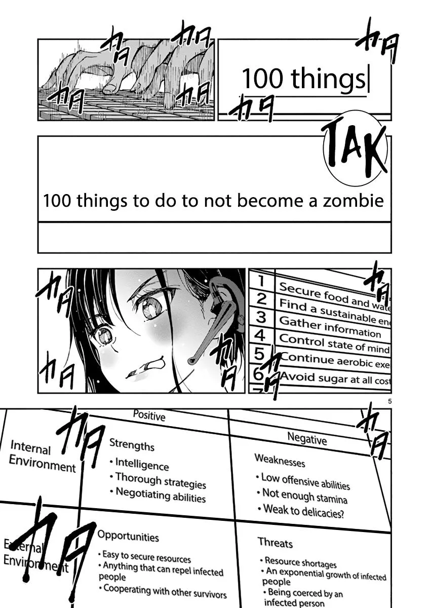 Zombie 100 ~Zombie ni Naru Made ni Shitai 100 no Koto~ Chapter 3.5 page 6 - 