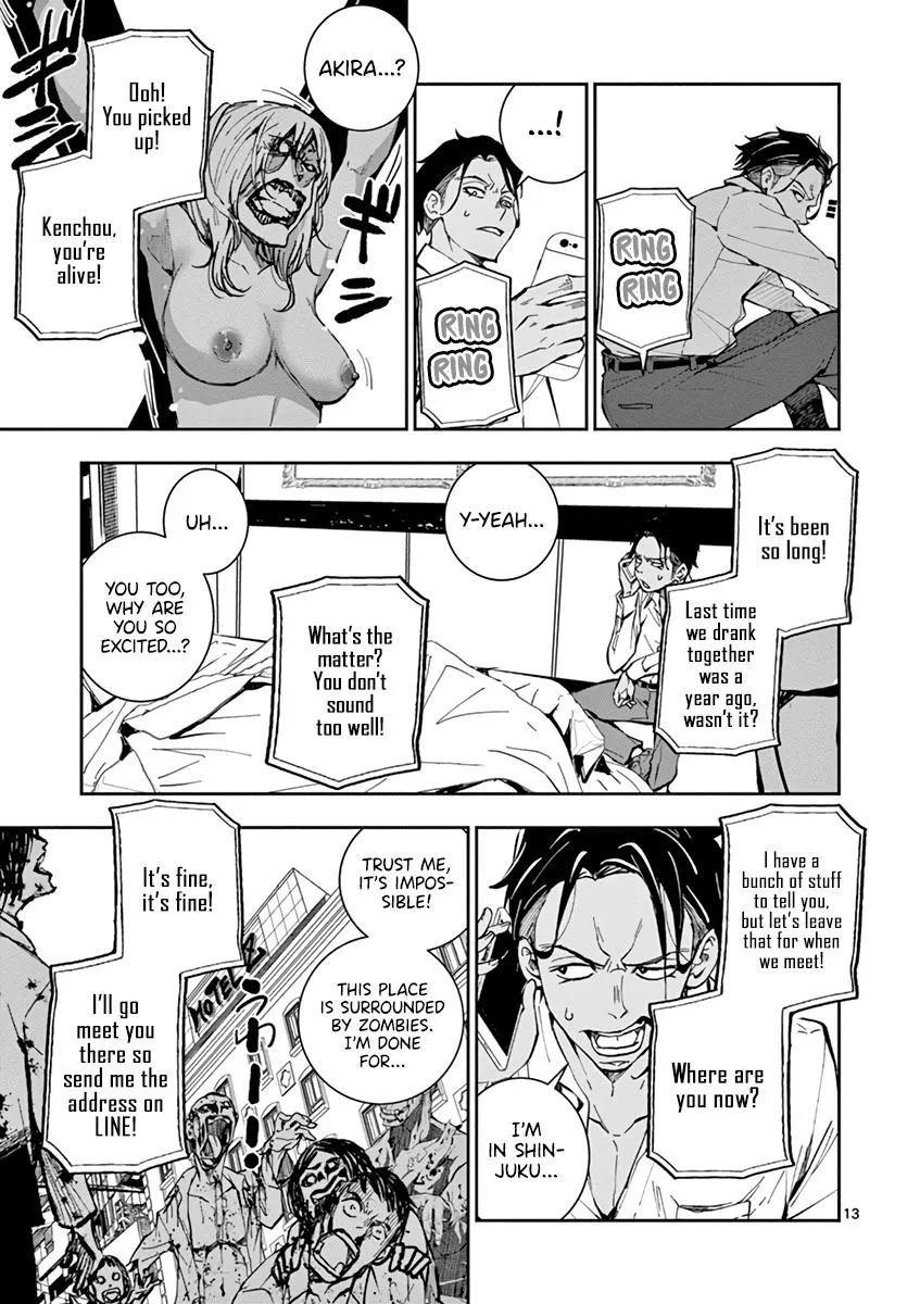Zombie 100 ~Zombie ni Naru Made ni Shitai 100 no Koto~ Chapter 3 page 13 - 