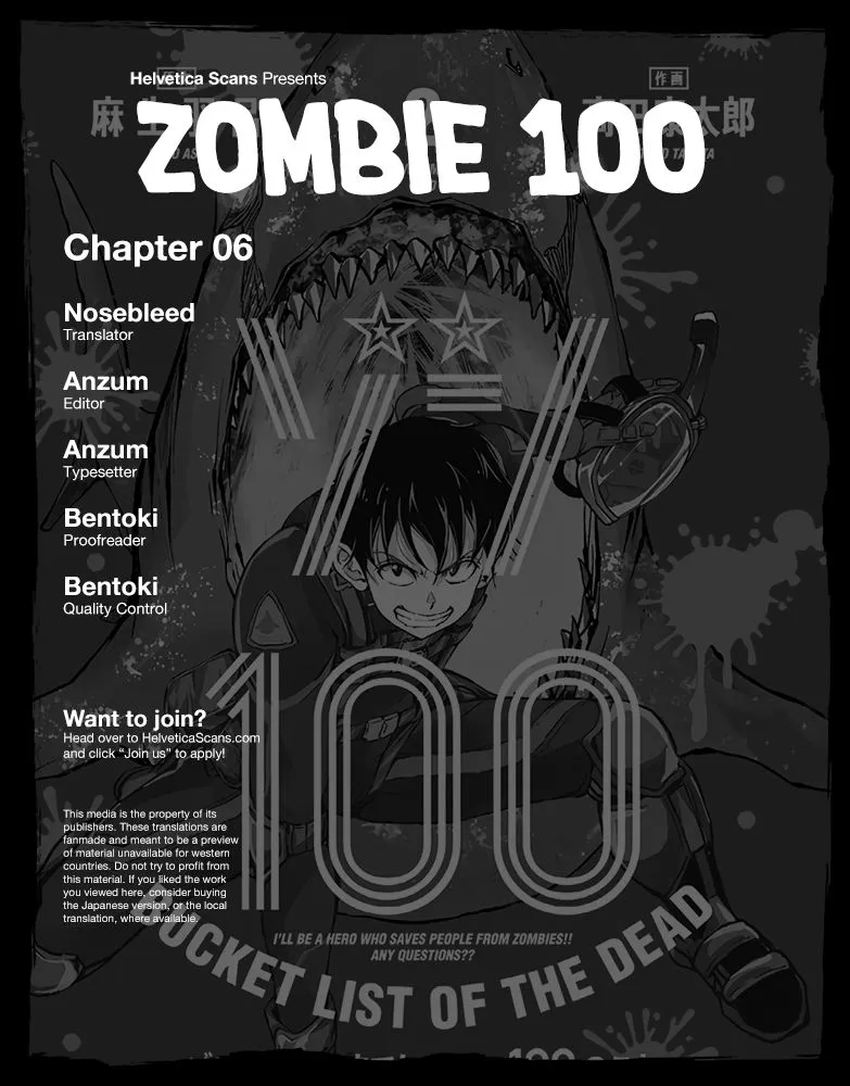 Zombie 100 ~Zombie ni Naru Made ni Shitai 100 no Koto~ Chapter 6 page 1 - 