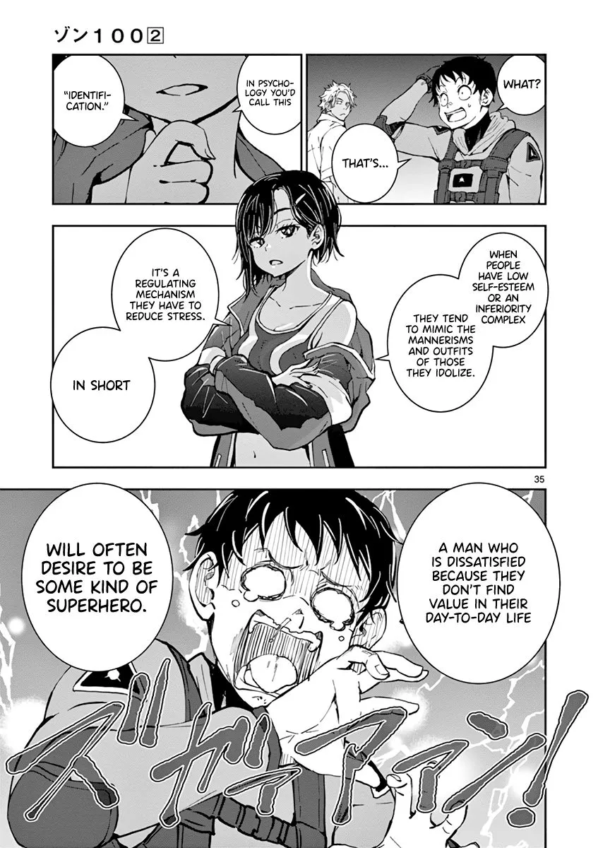 Zombie 100 ~Zombie ni Naru Made ni Shitai 100 no Koto~ Chapter 6 page 34 - 