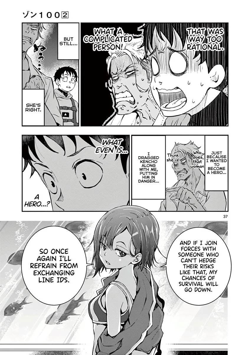 Zombie 100 ~Zombie ni Naru Made ni Shitai 100 no Koto~ Chapter 6 page 36 - 