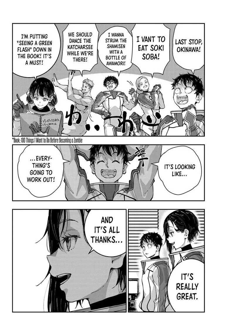 Zombie 100 ~Zombie ni Naru Made ni Shitai 100 no Koto~ Chapter 69 page 14 - 