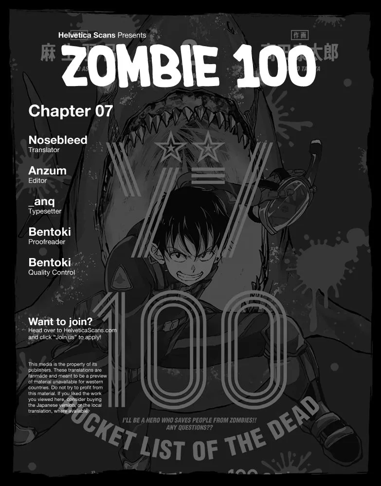 Zombie 100 ~Zombie ni Naru Made ni Shitai 100 no Koto~ Chapter 7 page 1 - 