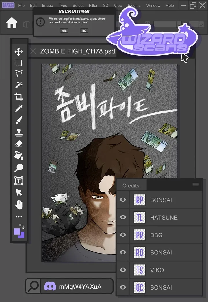 Zombie Fight Chapter 78 page 1 - 