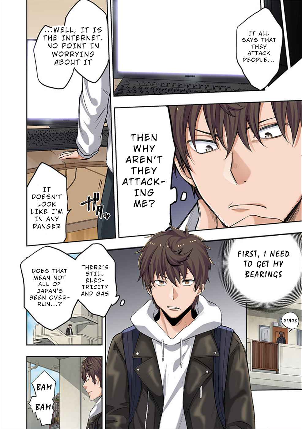 Zombie no Afureta Sekai Ore Dake ga Osowarenai Chapter 1 page 11 - 