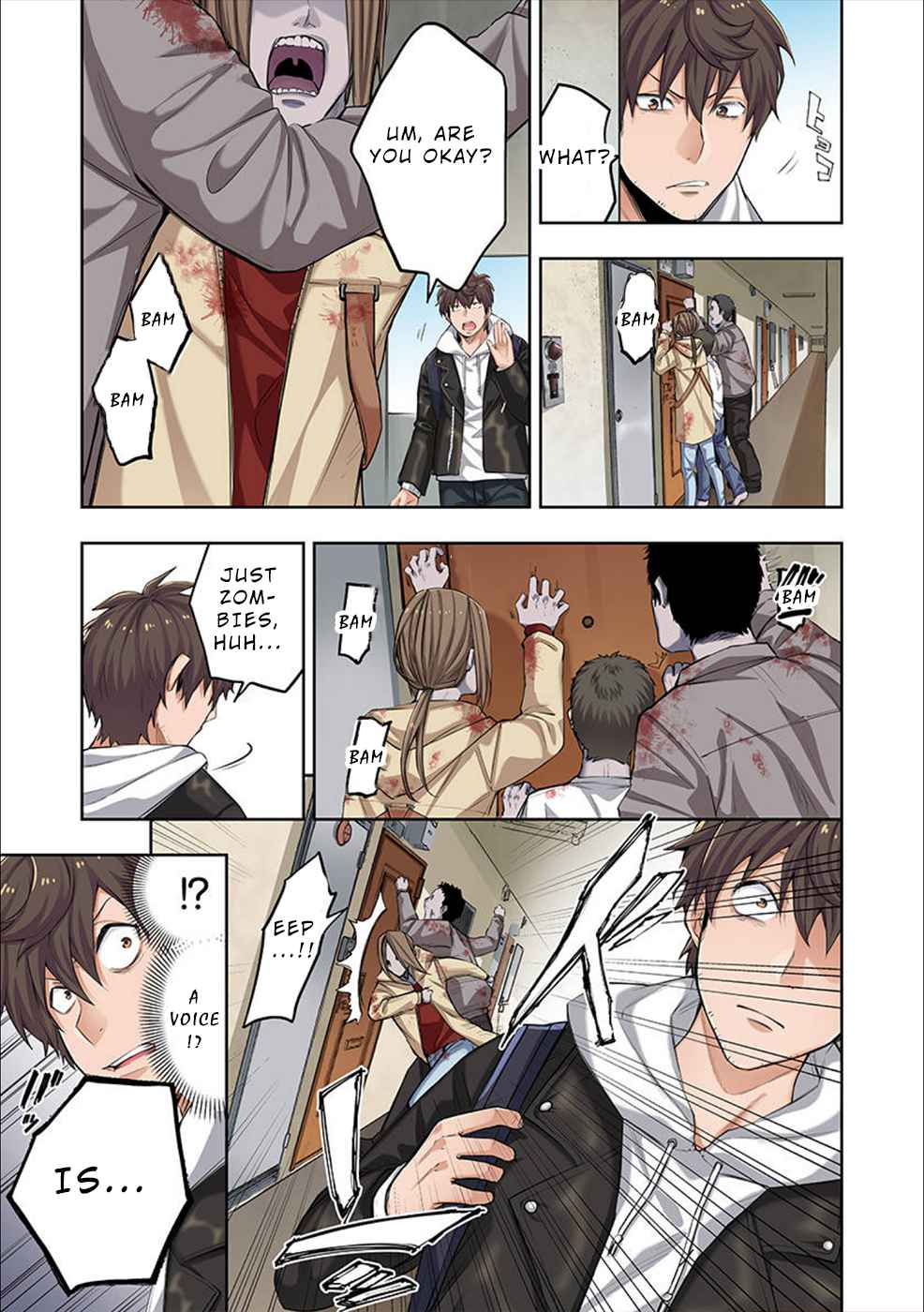 Zombie no Afureta Sekai Ore Dake ga Osowarenai Chapter 1 page 12 - 