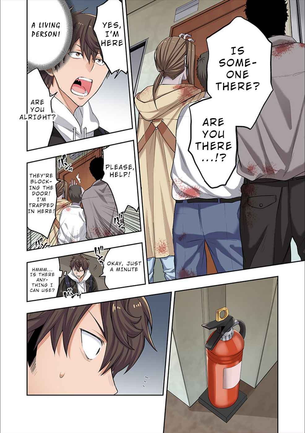 Zombie no Afureta Sekai Ore Dake ga Osowarenai Chapter 1 page 13 - 