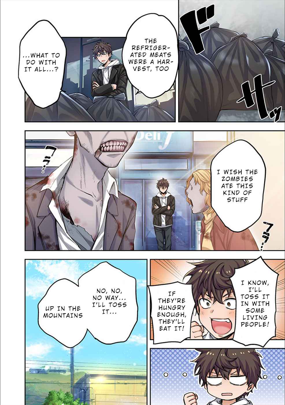 Zombie no Afureta Sekai Ore Dake ga Osowarenai Chapter 2 page 11 - 