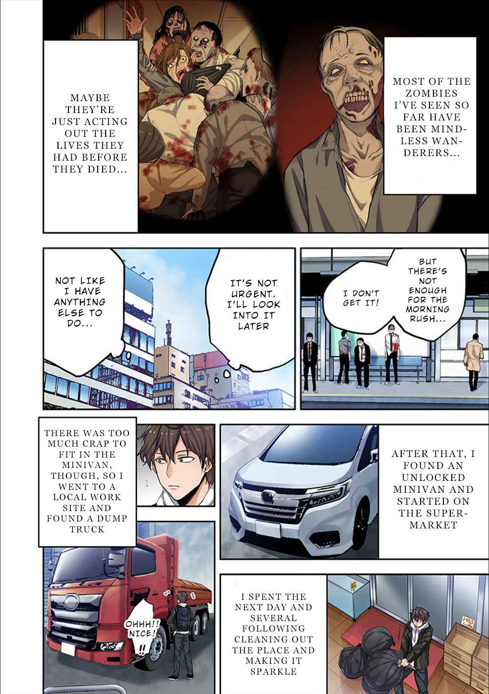 Zombie no Afureta Sekai Ore Dake ga Osowarenai Chapter 2 page 13 - 