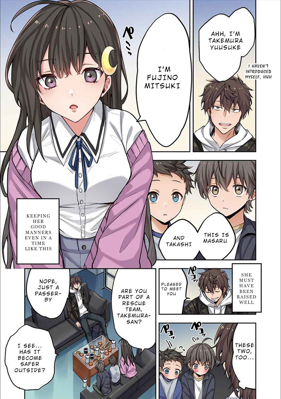 Zombie no Afureta Sekai Ore Dake ga Osowarenai Chapter 2 page 6 - 