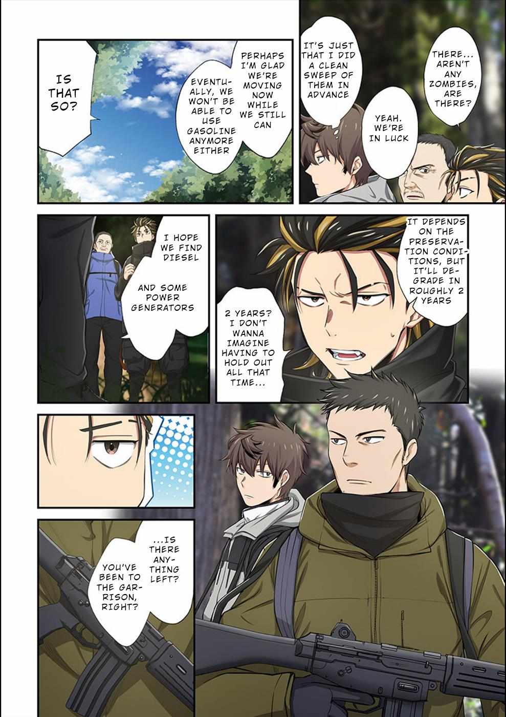 Zombie no Afureta Sekai Ore Dake ga Osowarenai Chapter 21 page 3 - 