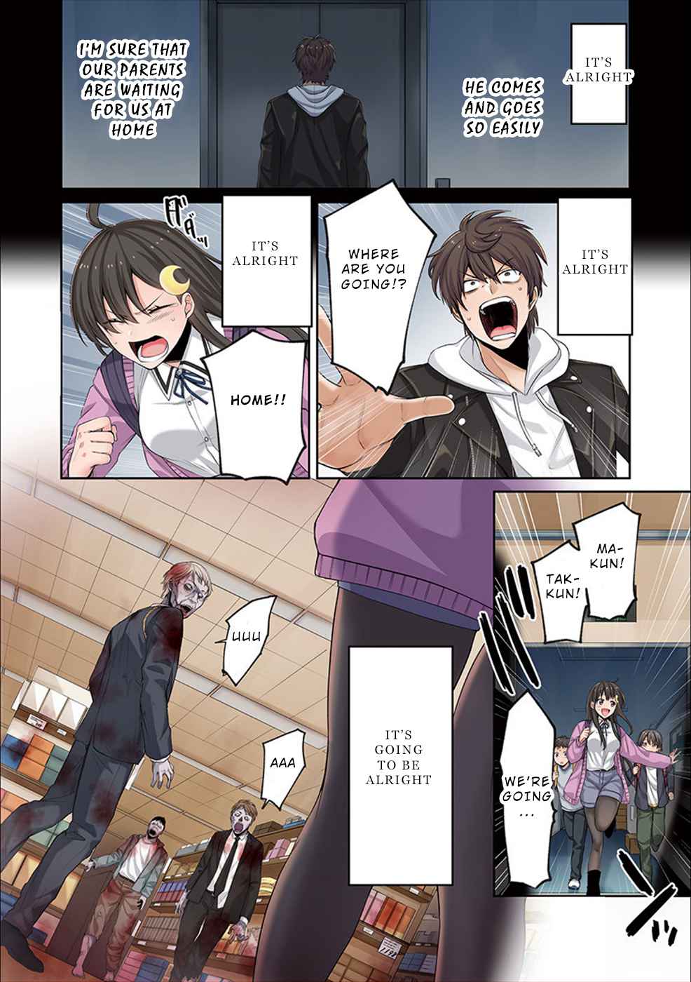 Zombie no Afureta Sekai Ore Dake ga Osowarenai Chapter 3 page 15 - 