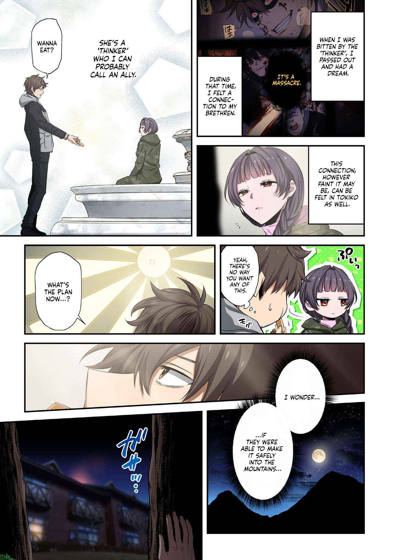 Zombie no Afureta Sekai Ore Dake ga Osowarenai Chapter 37 page 14 - 