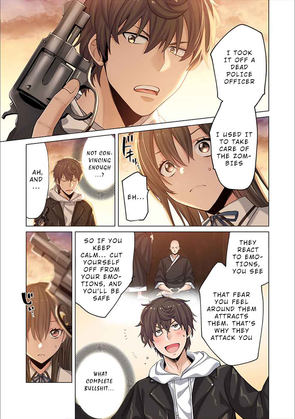 Zombie no Afureta Sekai Ore Dake ga Osowarenai Chapter 4 page 10 - 