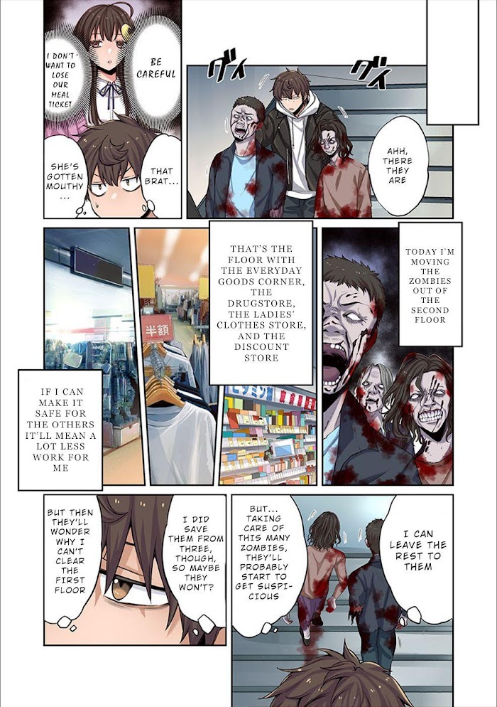 Zombie no Afureta Sekai Ore Dake ga Osowarenai Chapter 5 page 8 - 