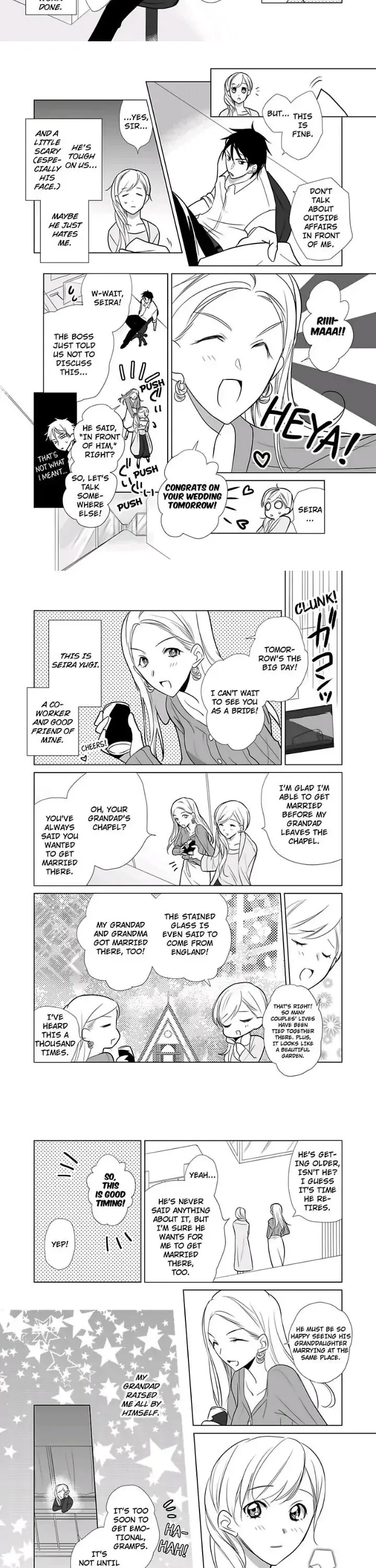 Zutto Dakitai to Omotteta -Kekkon Shonichi ha Kousai 0 Nichi no Joushi to- Chapter 1 page 3 - 