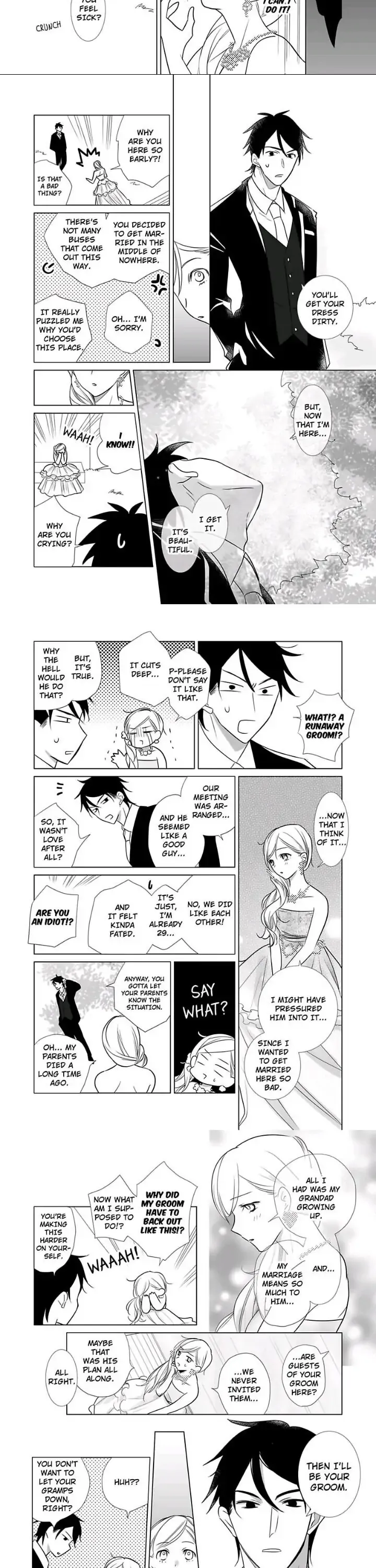 Zutto Dakitai to Omotteta -Kekkon Shonichi ha Kousai 0 Nichi no Joushi to- Chapter 1 page 5 - 