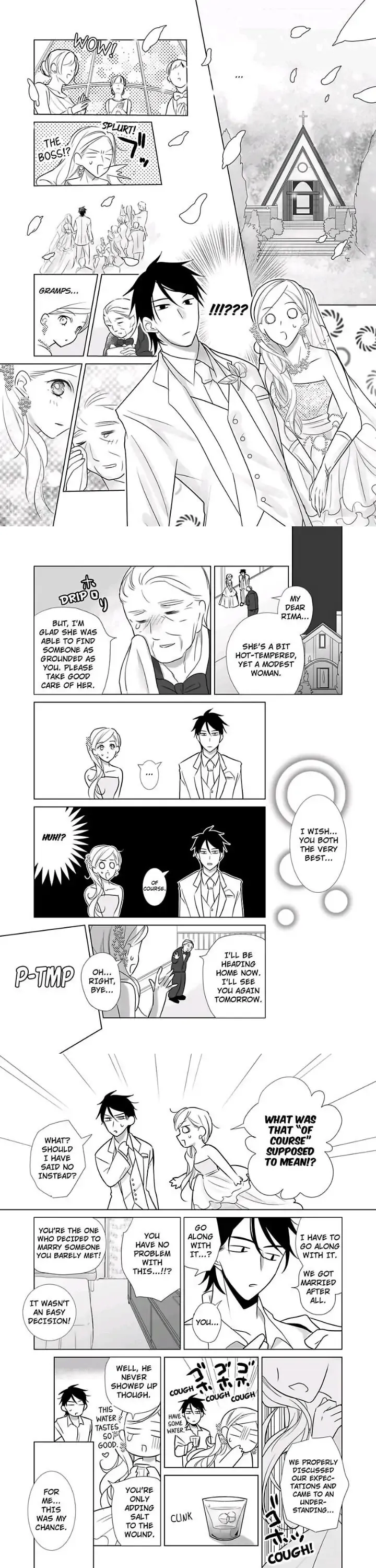 Zutto Dakitai to Omotteta -Kekkon Shonichi ha Kousai 0 Nichi no Joushi to- Chapter 1 page 7 - 