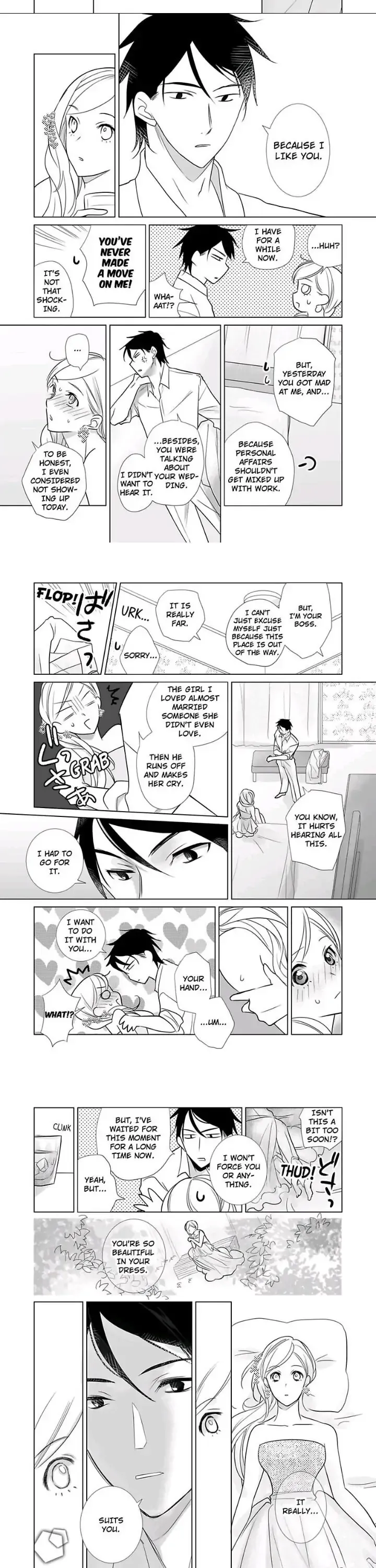 Zutto Dakitai to Omotteta -Kekkon Shonichi ha Kousai 0 Nichi no Joushi to- Chapter 1 page 8 - 
