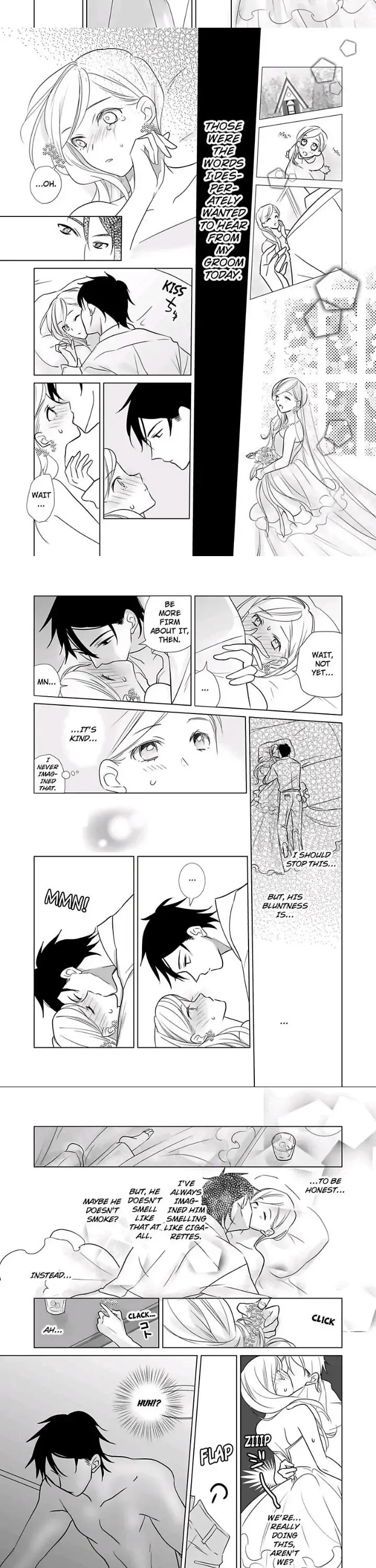 Zutto Dakitai to Omotteta -Kekkon Shonichi ha Kousai 0 Nichi no Joushi to- Chapter 1 page 9 - 