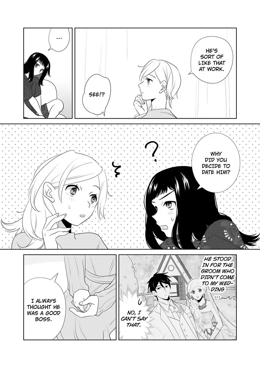 Zutto Dakitai to Omotteta -Kekkon Shonichi ha Kousai 0 Nichi no Joushi to- Chapter 15 page 14 - 