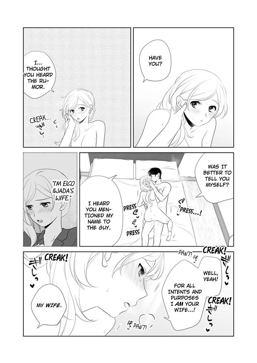 Zutto Dakitai to Omotteta -Kekkon Shonichi ha Kousai 0 Nichi no Joushi to- Chapter 19 page 24 - 