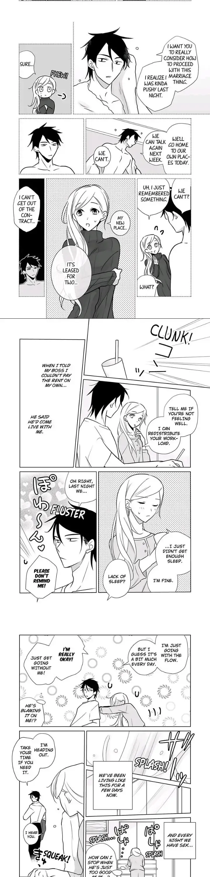 Zutto Dakitai to Omotteta -Kekkon Shonichi ha Kousai 0 Nichi no Joushi to- Chapter 2 page 3 - 