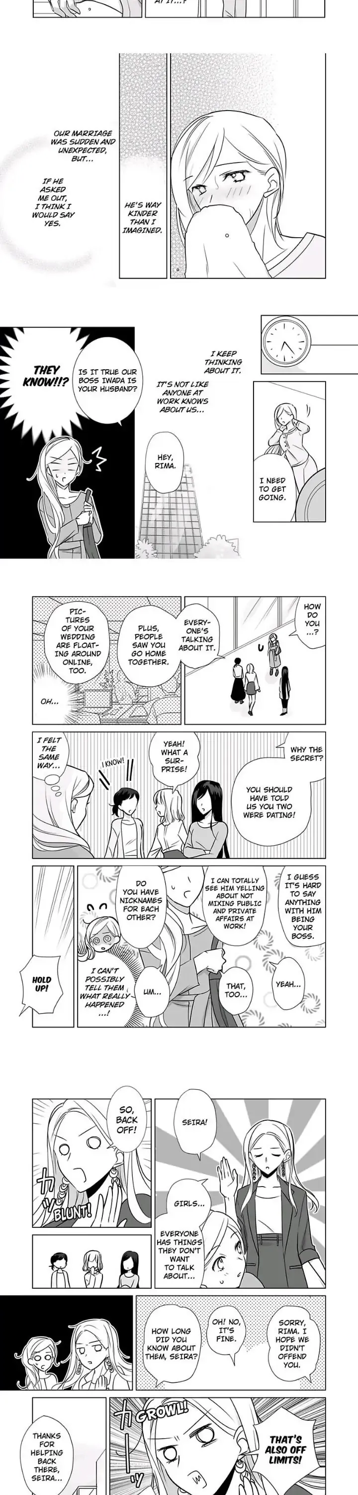 Zutto Dakitai to Omotteta -Kekkon Shonichi ha Kousai 0 Nichi no Joushi to- Chapter 2 page 4 - 