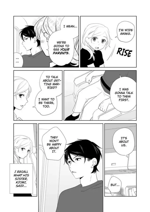 Zutto Dakitai to Omotteta -Kekkon Shonichi ha Kousai 0 Nichi no Joushi to- Chapter 21 page 9 - 