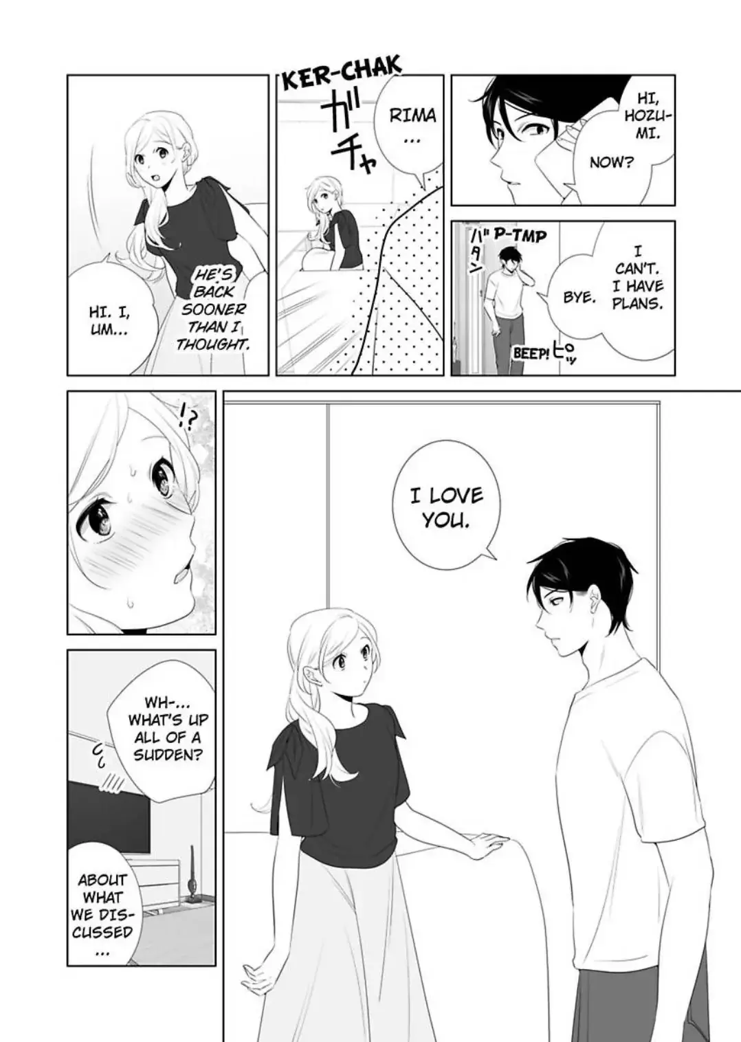 Zutto Dakitai to Omotteta -Kekkon Shonichi ha Kousai 0 Nichi no Joushi to- Chapter 23 page 5 - 