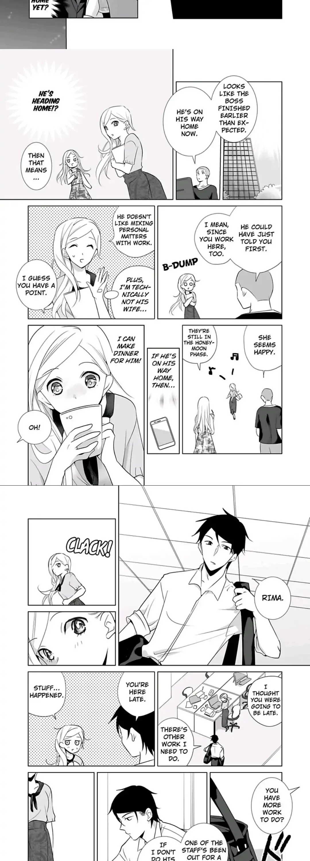 Zutto Dakitai to Omotteta -Kekkon Shonichi ha Kousai 0 Nichi no Joushi to- Chapter 3 page 8 - 