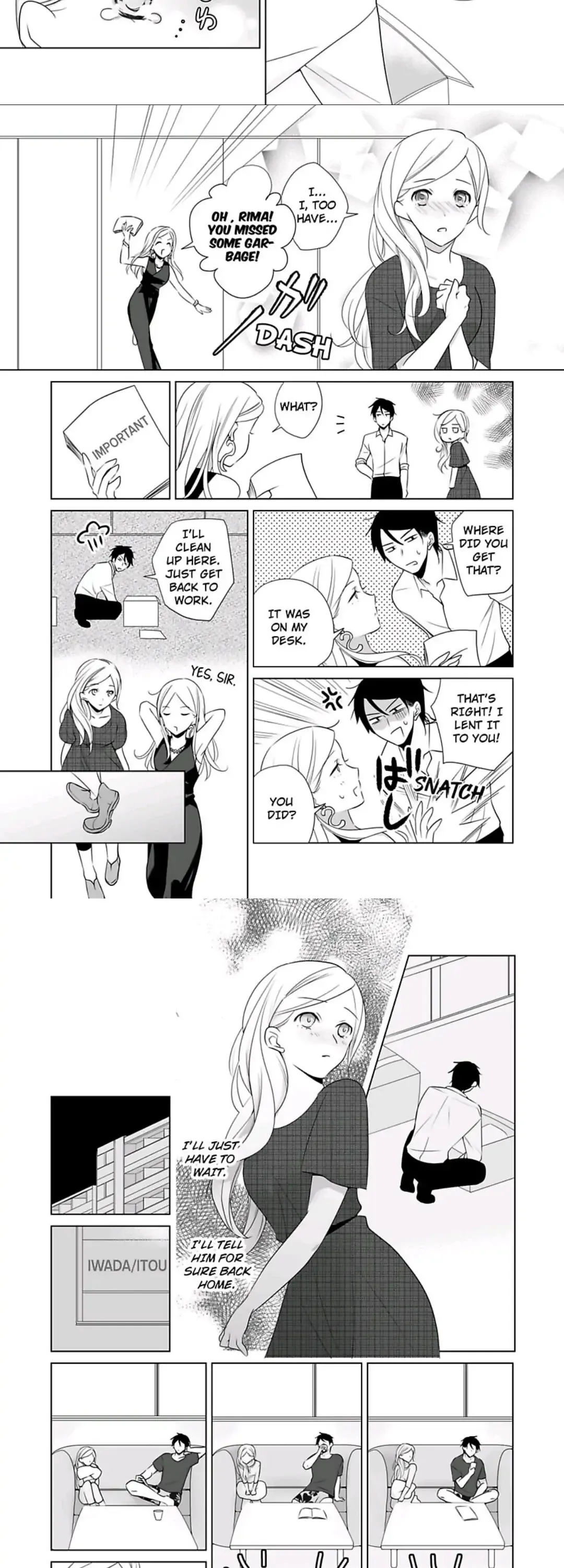Zutto Dakitai to Omotteta -Kekkon Shonichi ha Kousai 0 Nichi no Joushi to- Chapter 4 page 9 - 