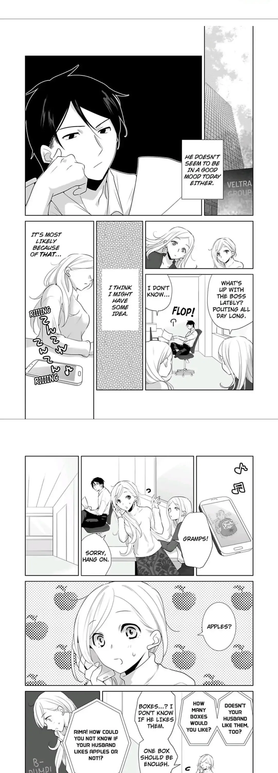 Zutto Dakitai to Omotteta -Kekkon Shonichi ha Kousai 0 Nichi no Joushi to- Chapter 6 page 2 - 
