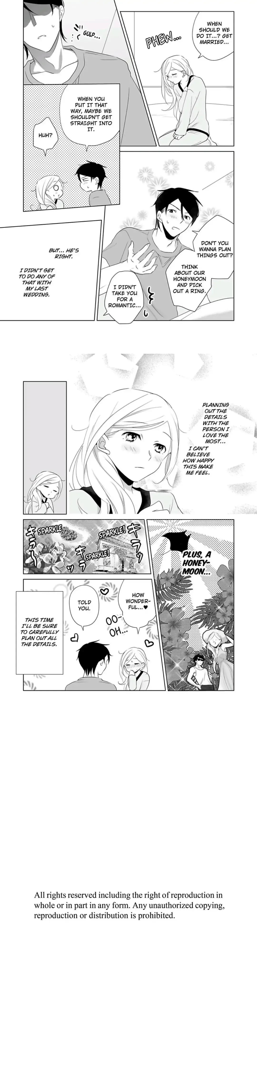 Zutto Dakitai to Omotteta -Kekkon Shonichi ha Kousai 0 Nichi no Joushi to- Chapter 6 page 15 - 