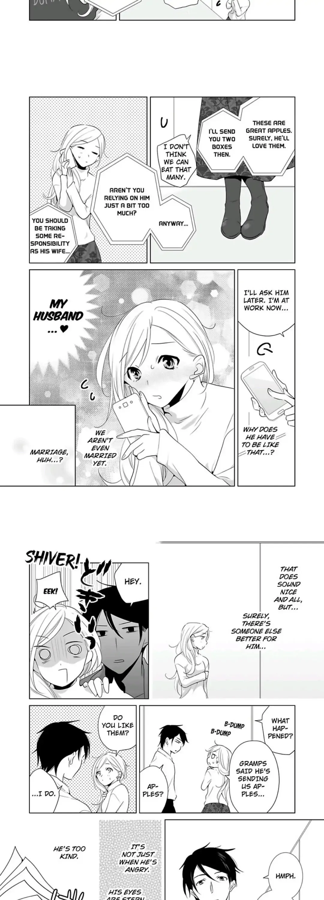 Zutto Dakitai to Omotteta -Kekkon Shonichi ha Kousai 0 Nichi no Joushi to- Chapter 6 page 3 - 