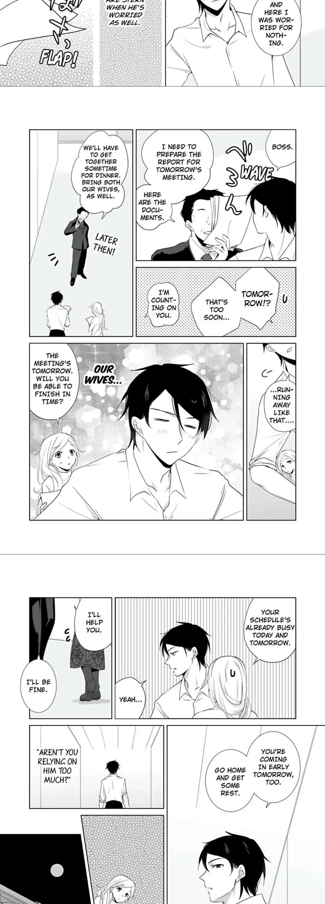 Zutto Dakitai to Omotteta -Kekkon Shonichi ha Kousai 0 Nichi no Joushi to- Chapter 6 page 4 - 