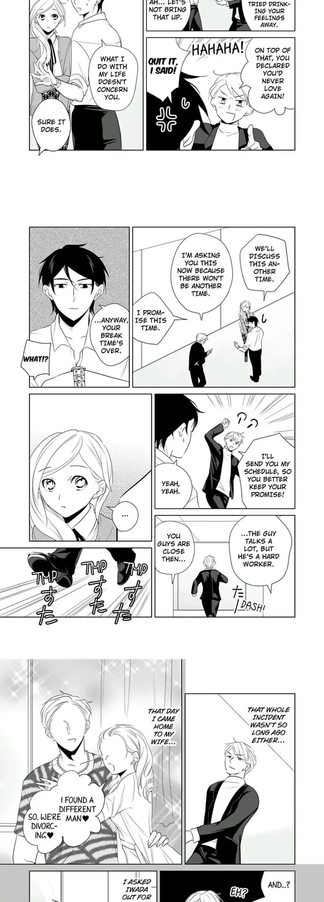 Zutto Dakitai to Omotteta -Kekkon Shonichi ha Kousai 0 Nichi no Joushi to- Chapter 7 page 7 - 