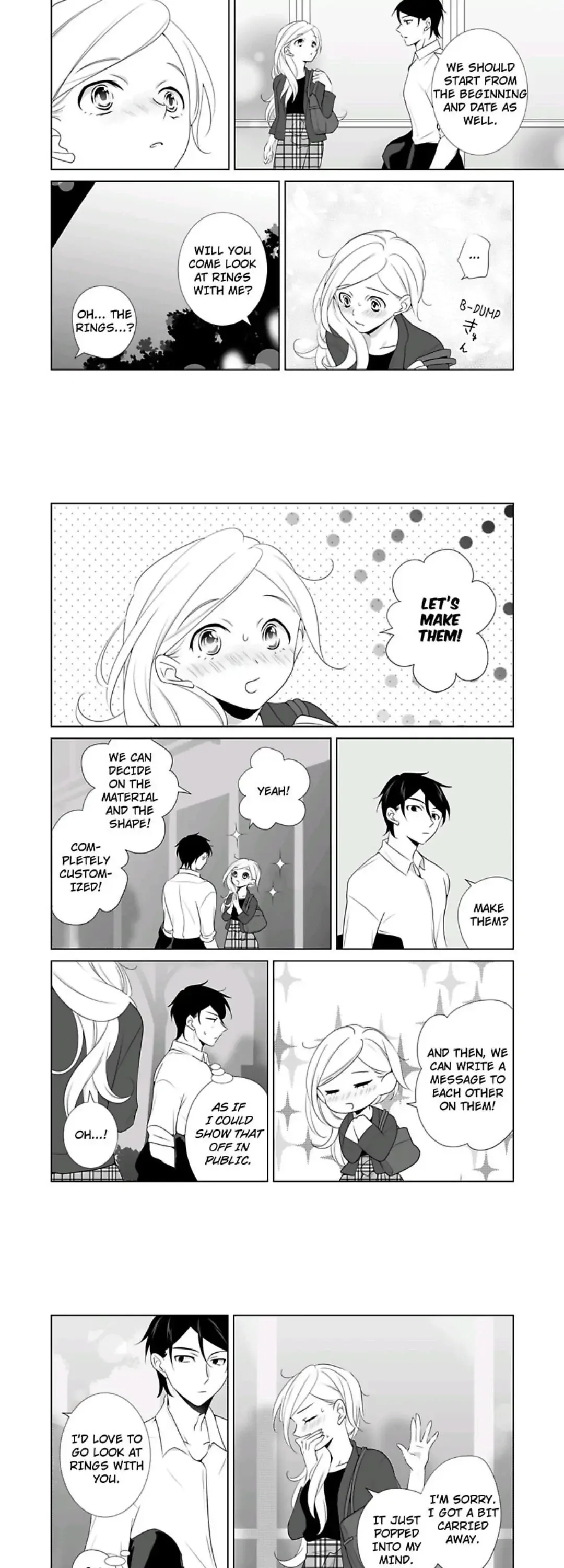 Zutto Dakitai to Omotteta -Kekkon Shonichi ha Kousai 0 Nichi no Joushi to- Chapter 8 page 9 - 