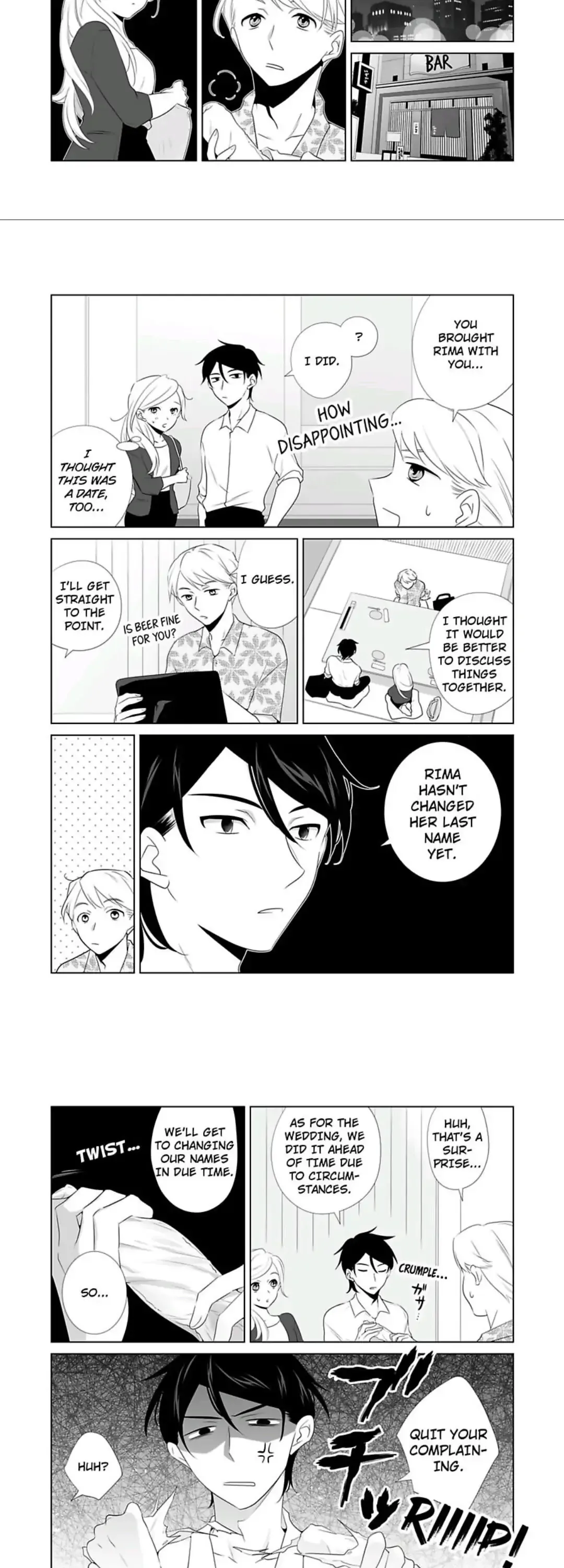 Zutto Dakitai to Omotteta -Kekkon Shonichi ha Kousai 0 Nichi no Joushi to- Chapter 9 page 12 - 